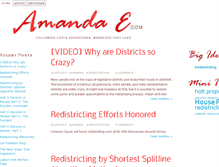 Tablet Screenshot of amandae.com